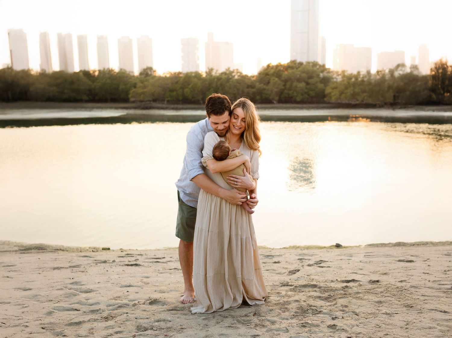 beach photoshoot in abu dhabi clinet closet options newborn reem island
