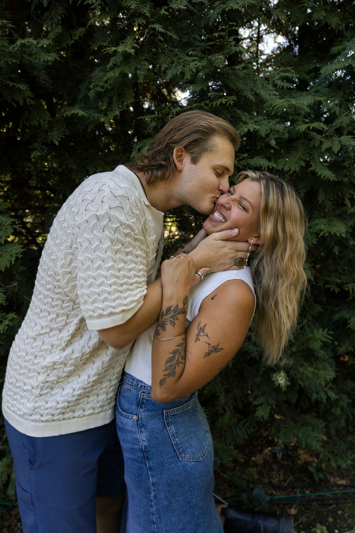 newfields surprise proposal photographer
