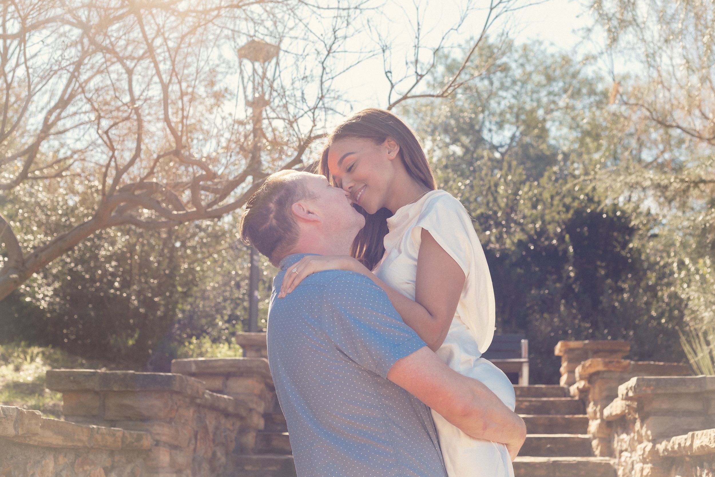 Anaheim- Ca- outdoors - couples- natural light- Hillcrest Park- Engagement Session.