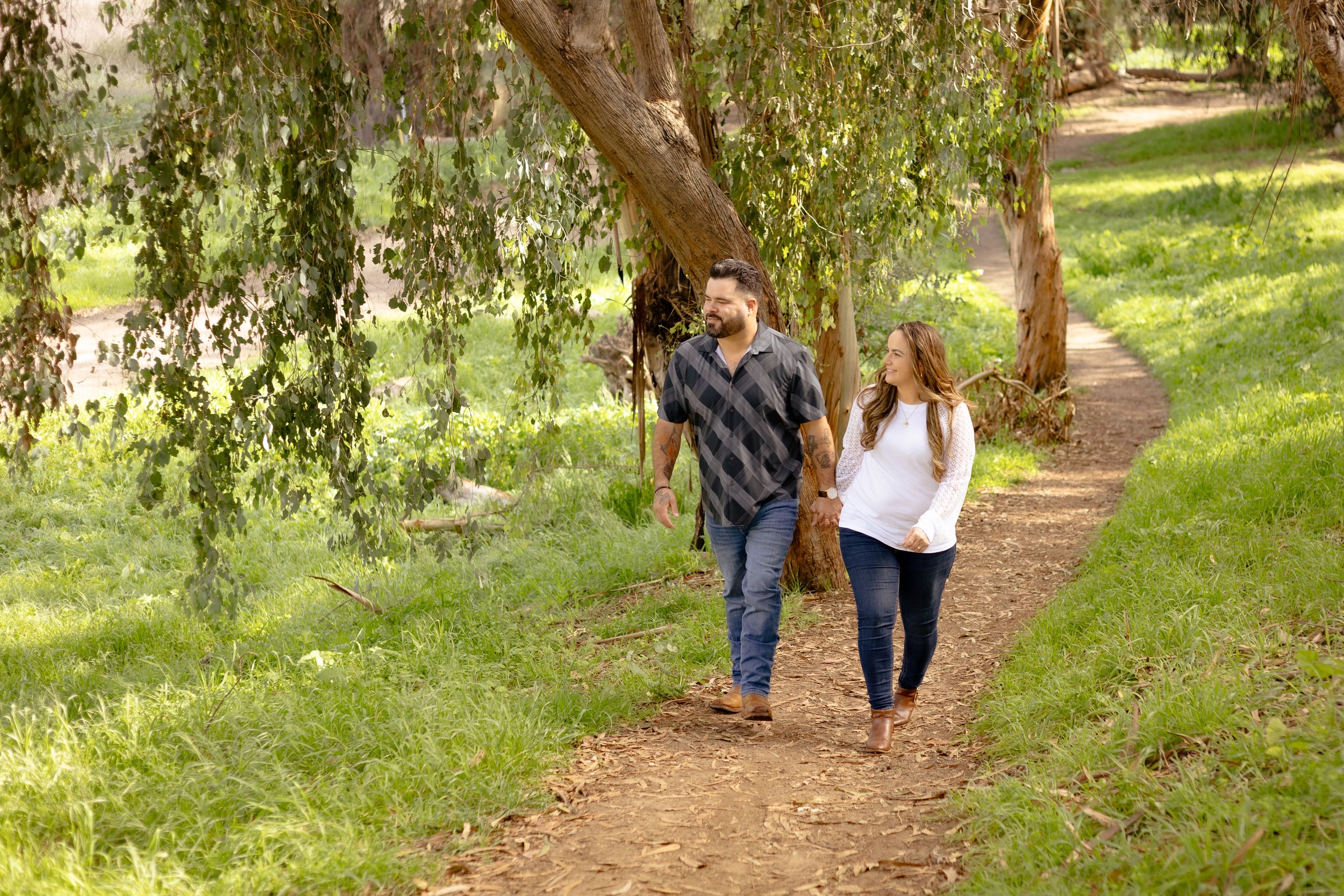 Outdoor couple- Park - Orange Country Photographer- Orange Country- Ca- Natural Light.