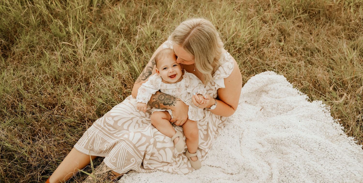 Mummy kisses