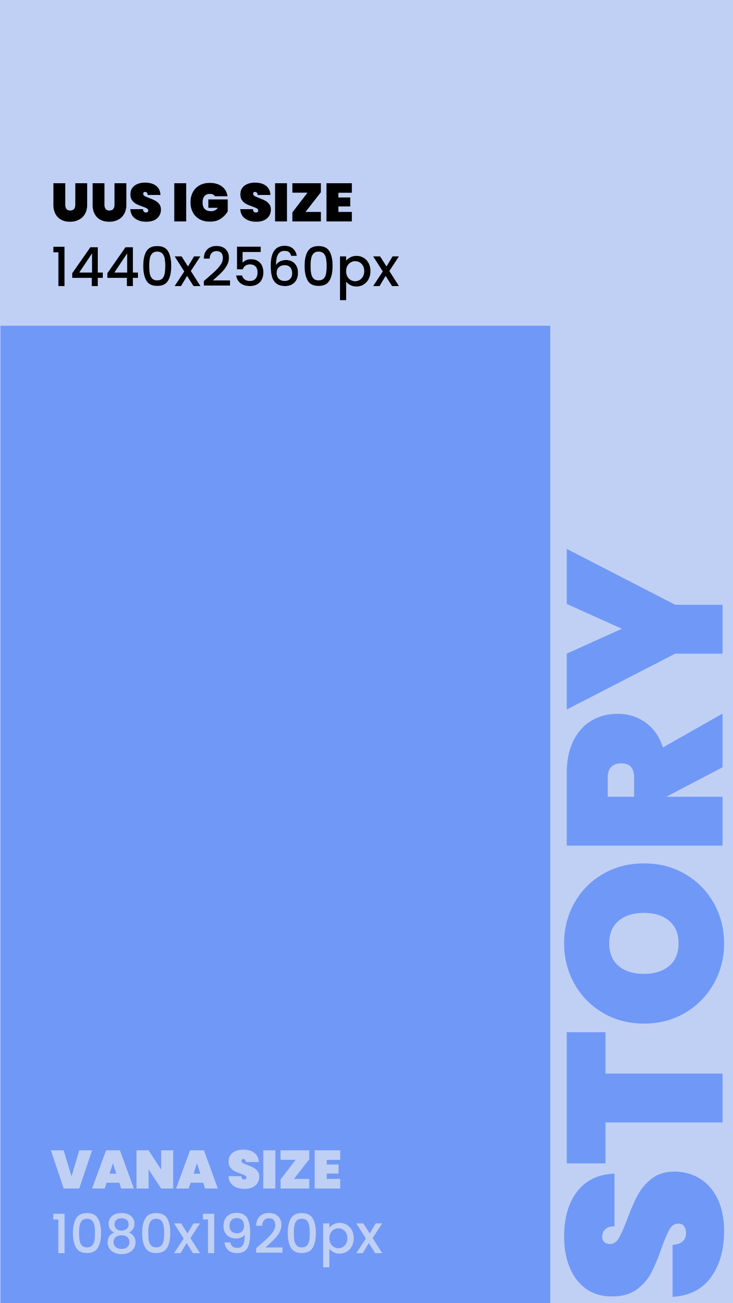 Infographic showing the new Instagram Feed post size guide - 1440x1800px new size versus 1080x1350px old size