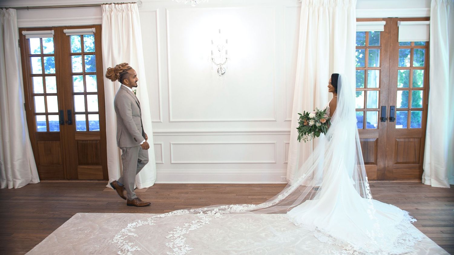 Trinidadian Wedding Photography in Brampton at Chateau Le Jardin