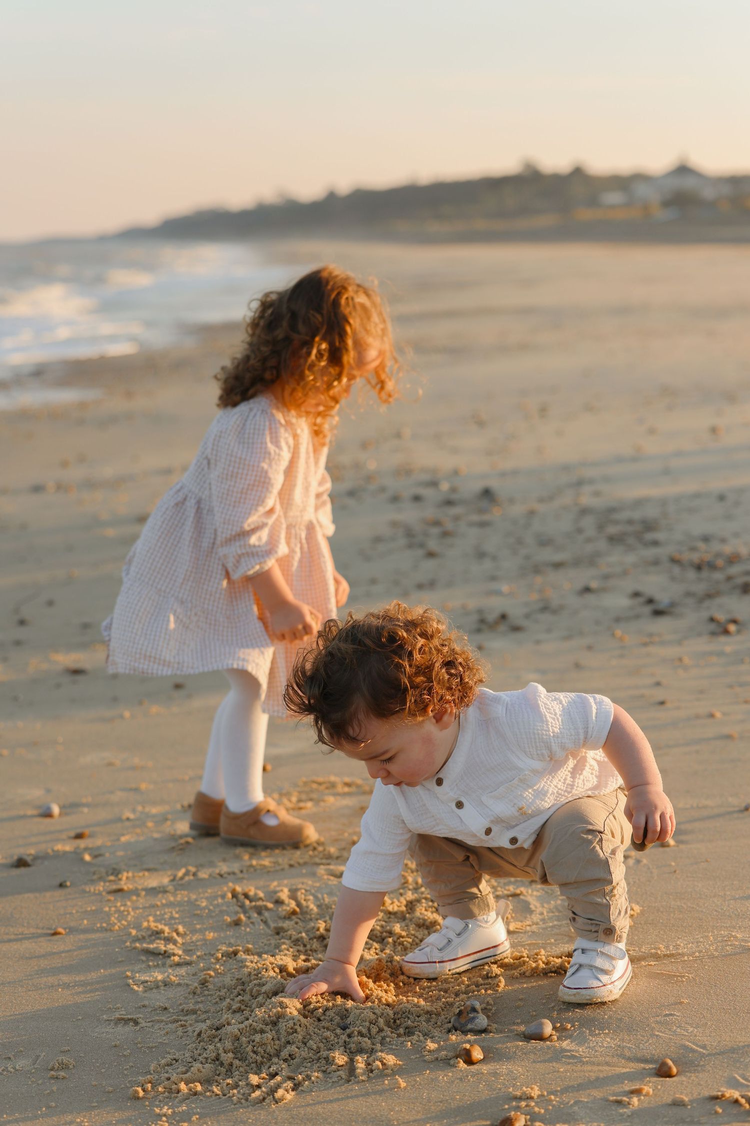 Toddler photoshoot in Kent at the beach