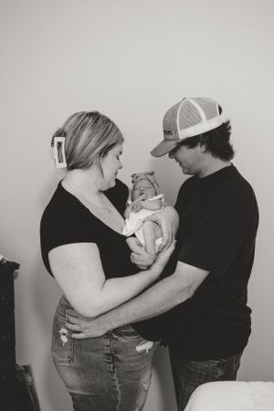 Lifestyle newborn session