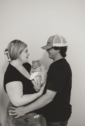 Lifestyle newborn session