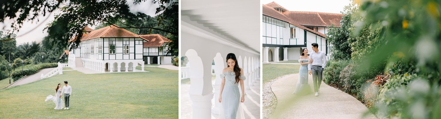 Pre-Wedding Photoshoot Locations in Singapore: Gallop Extension Botanic Gardens, Gallop House No. 5 (Atbara)