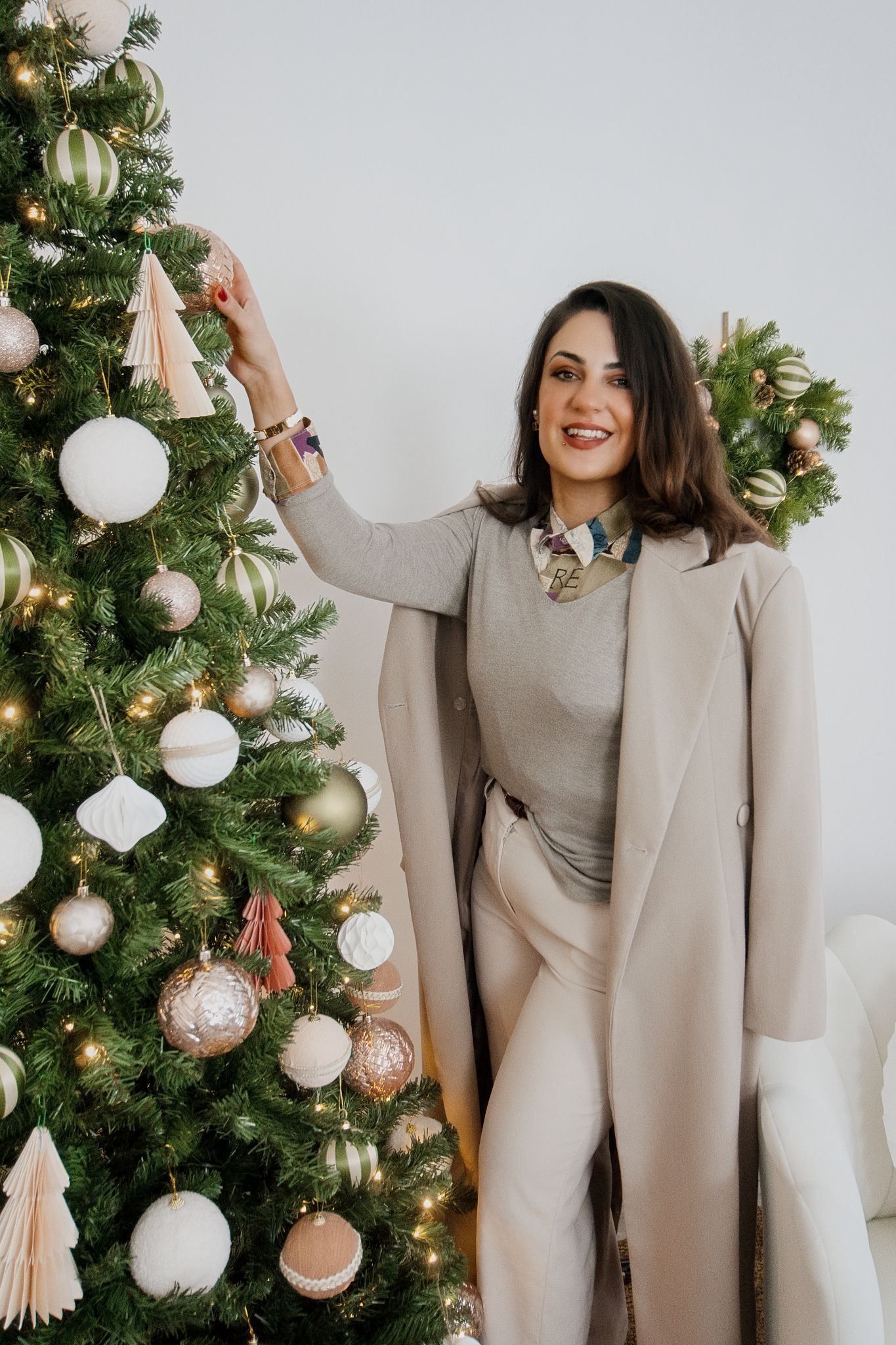 Christmas portrait captured in Milton Keynes Studio.