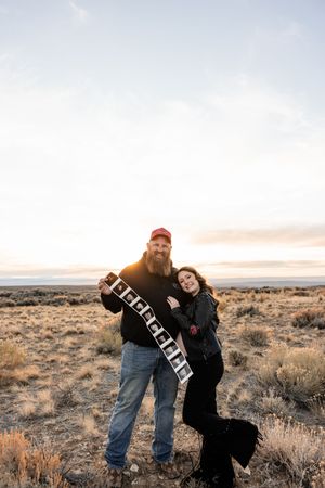 Maternity photographer specializing in trucker families. Authentic, beautiful photos for expecting parents in Wyoming, Utah & nearby states