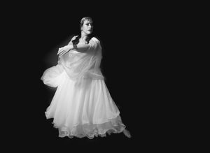 Moody cinematic portrait photographed in NSW by Wollongong portrait photographer Serene Coleman.