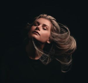 Creative, cinematic portrait photographed in NSW by Wollongong portrait photographer Serene Coleman.