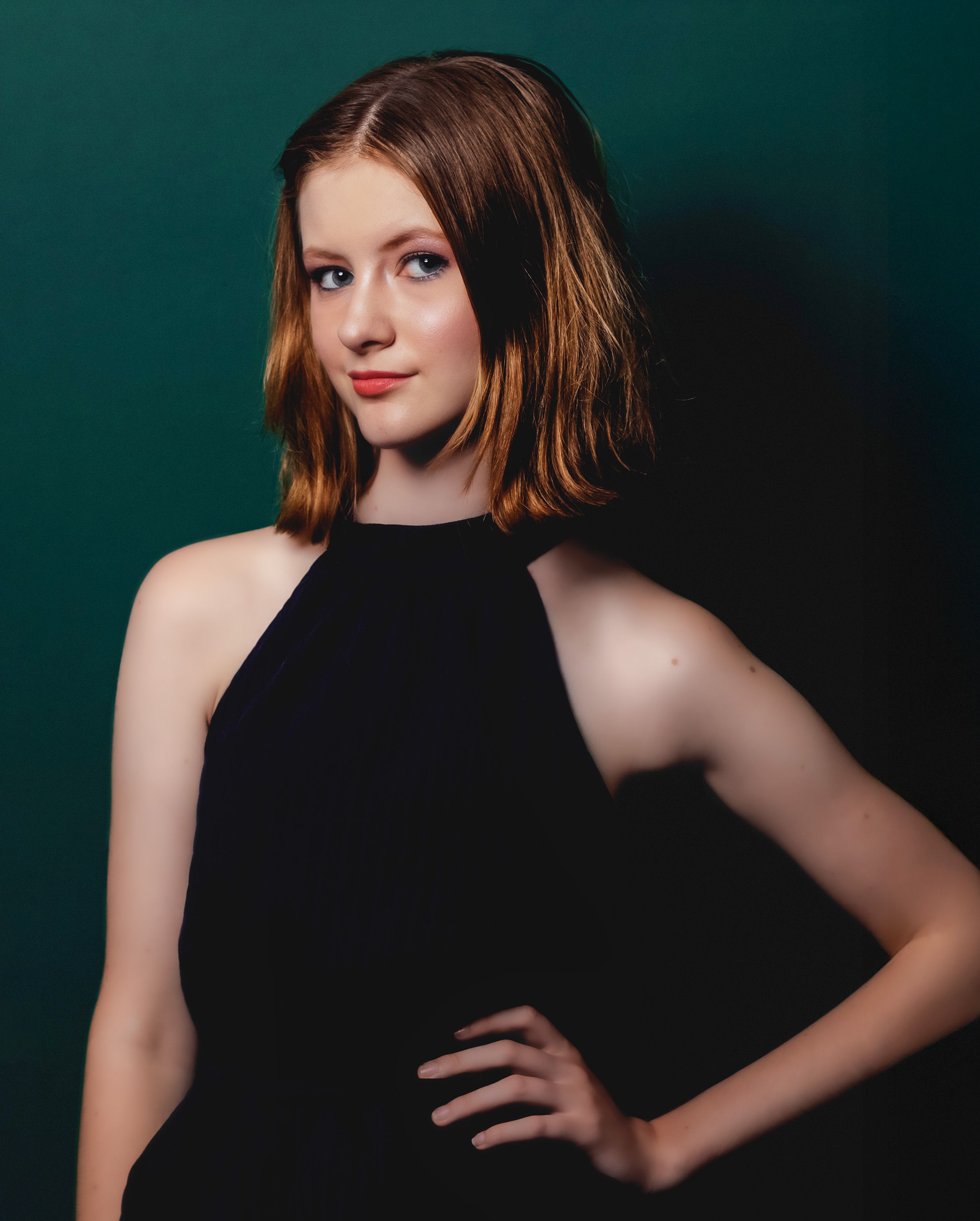 Fashion-inspired portrait photographed in NSW by Wollongong portrait photographer Serene Coleman.