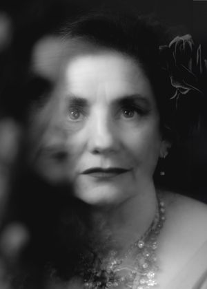 A vintage black and white portrait photograph photographed in NSW by Wollongong portrait photographer Serene Coleman