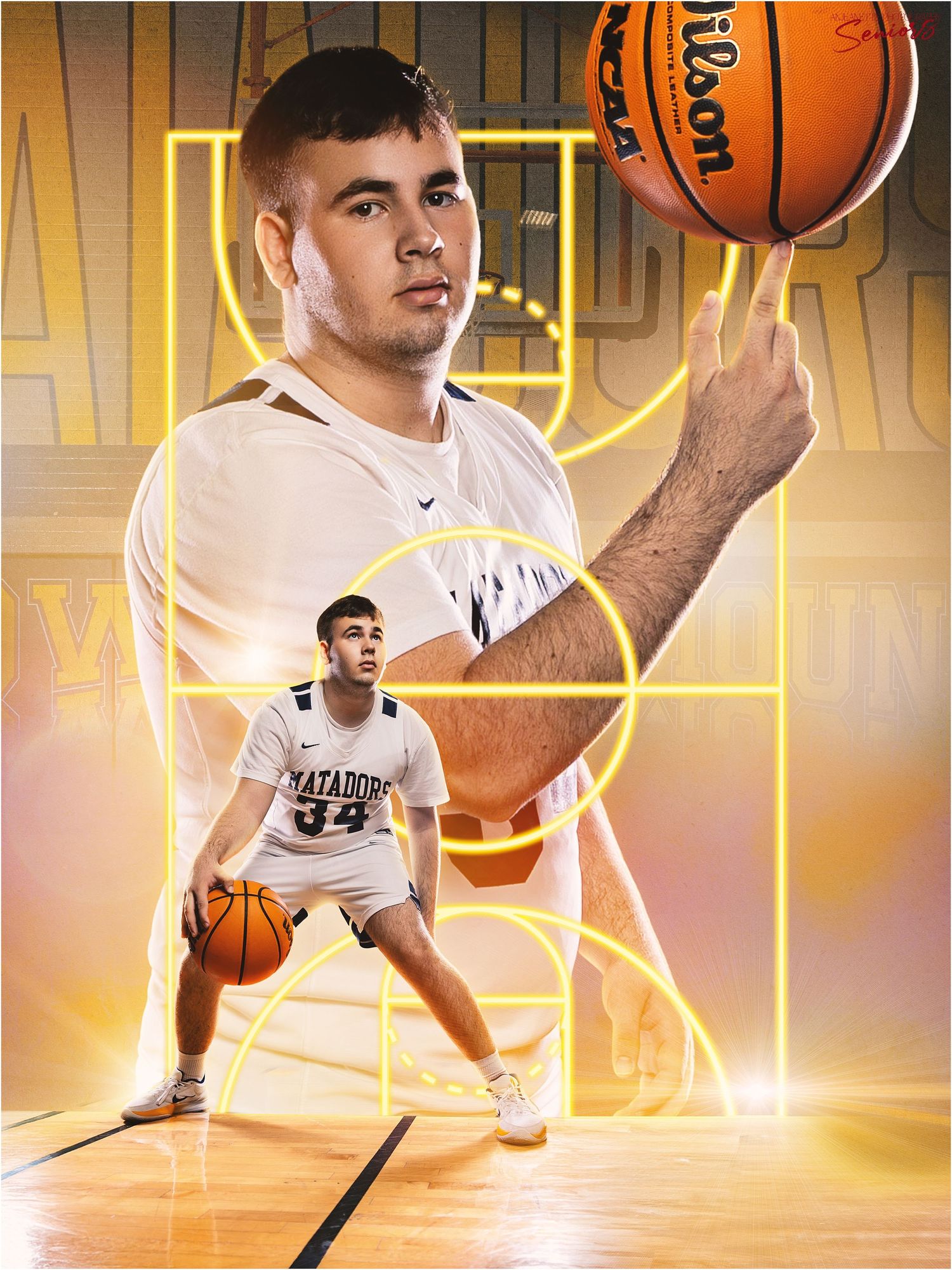 Team Banner Pictures by Anjeanette Photography Graduation High School Seniors AZ Sports  Phoenix Arizona