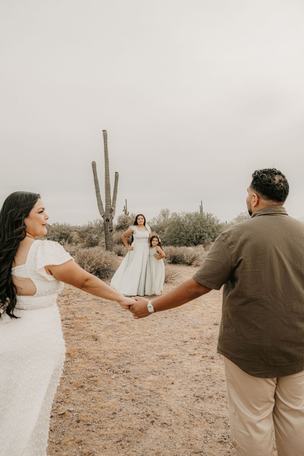 Candid family moments photographed outdoors in Sedona Arizona.