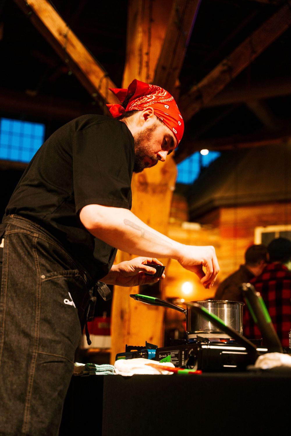 Culinary games competitors