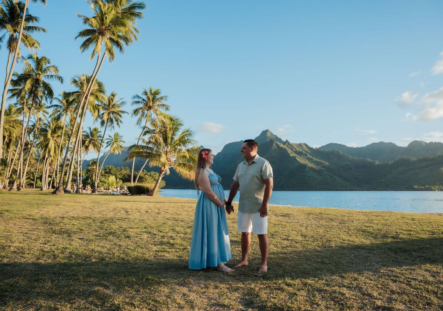 Maternity photoshoot Moorea