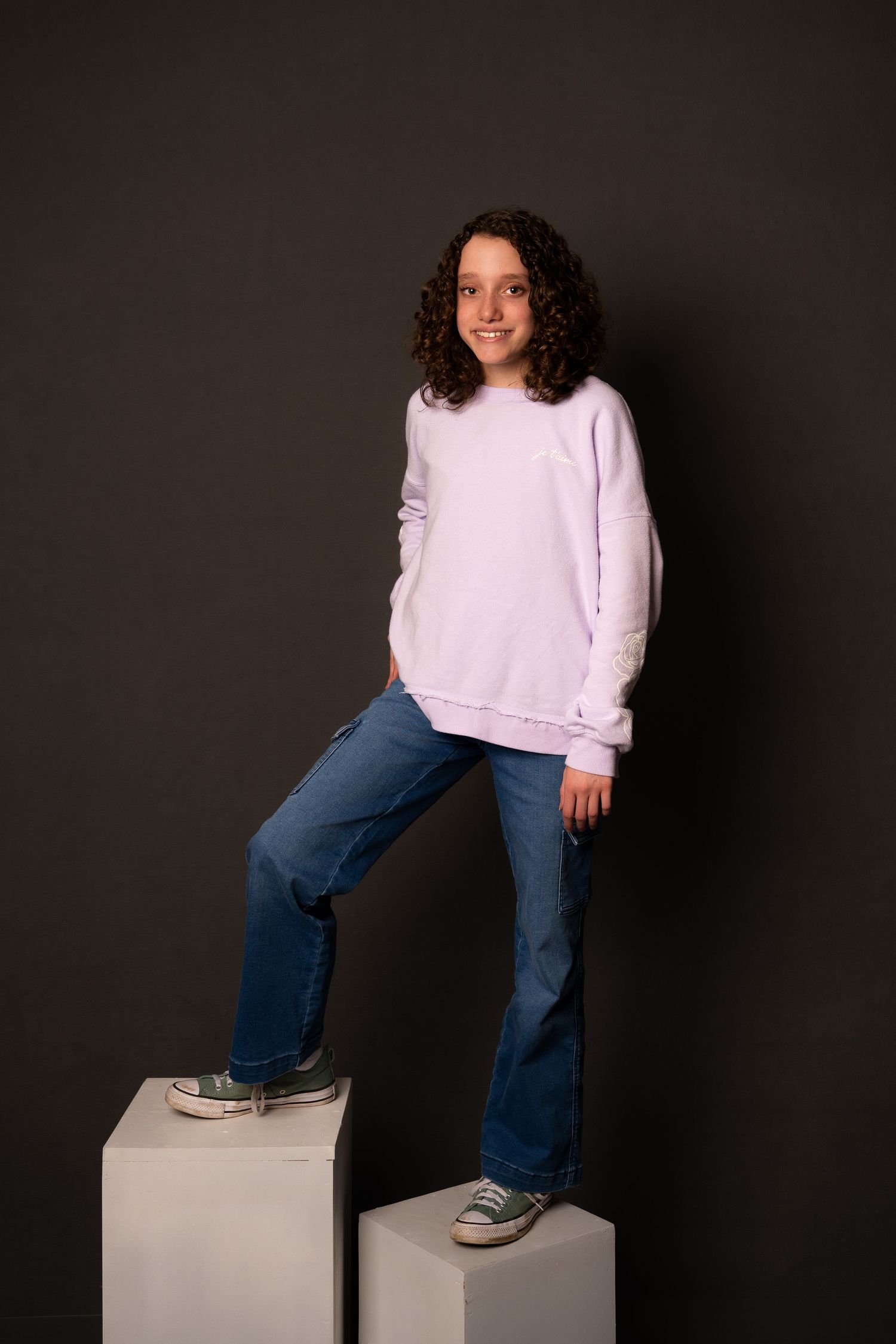 Tweens get treated just like my seniors sessions.
