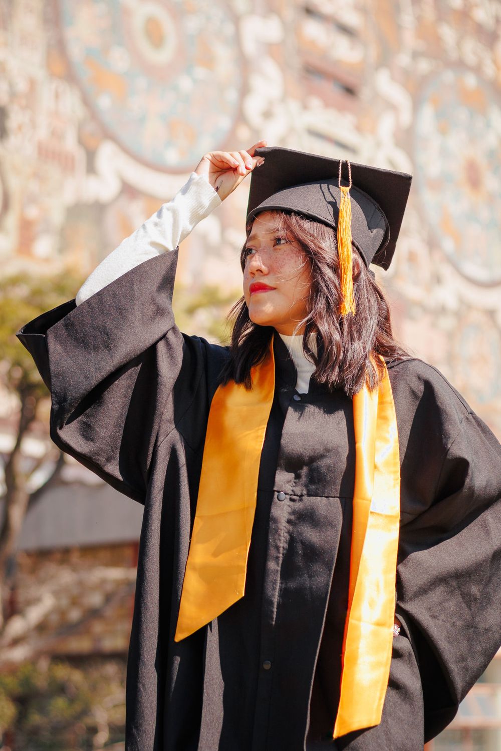 Sesión de fotos de Graduación en Ciudad Universitaria, Ciudad de México