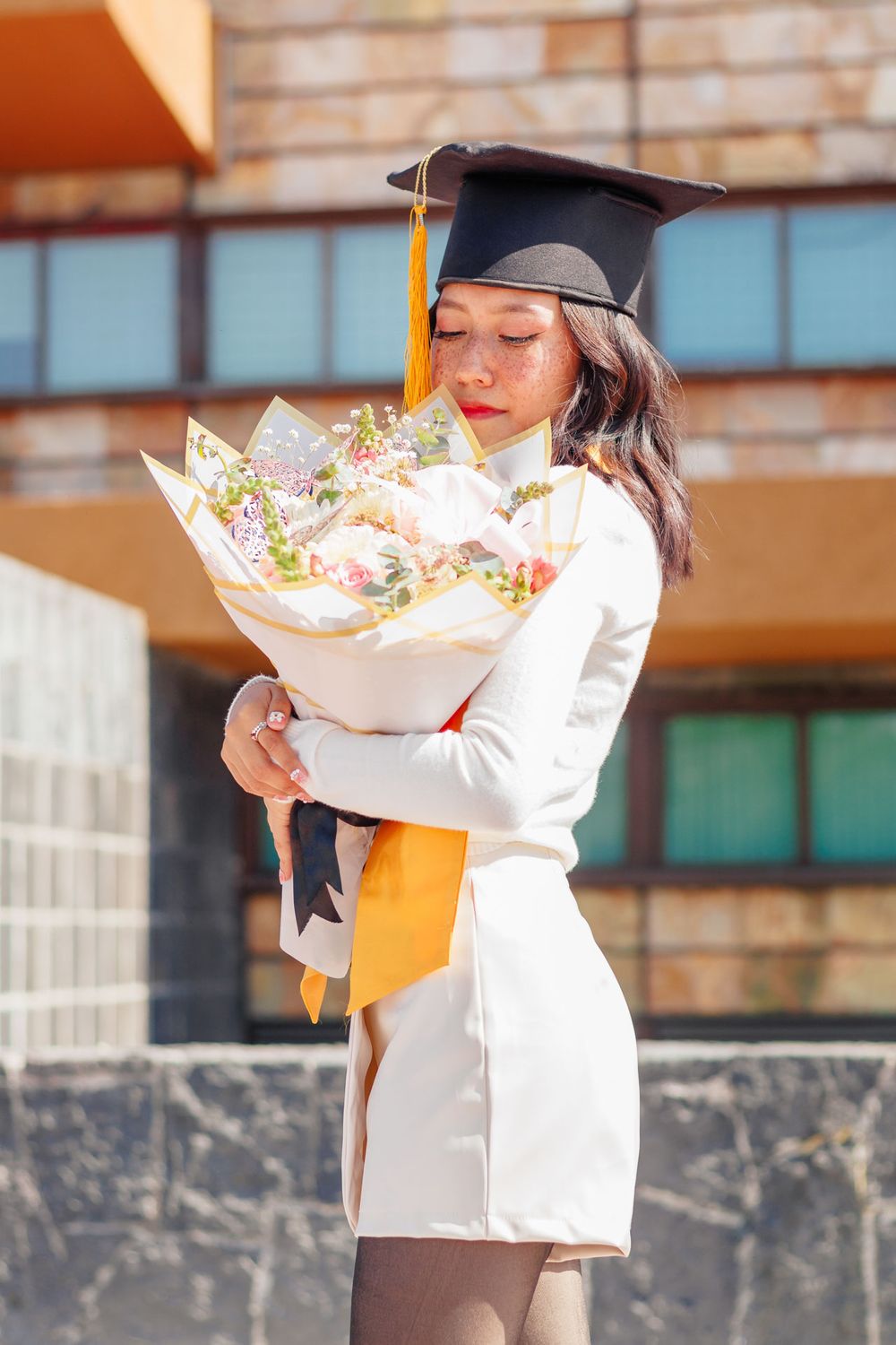 Sesión de fotos de Graduación en Ciudad Universitaria, Ciudad de México