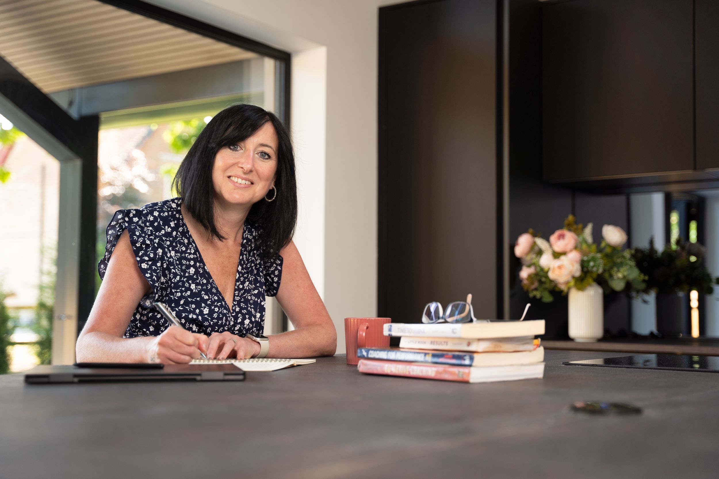 Personal branding photoshoot with a Fareham based business owner