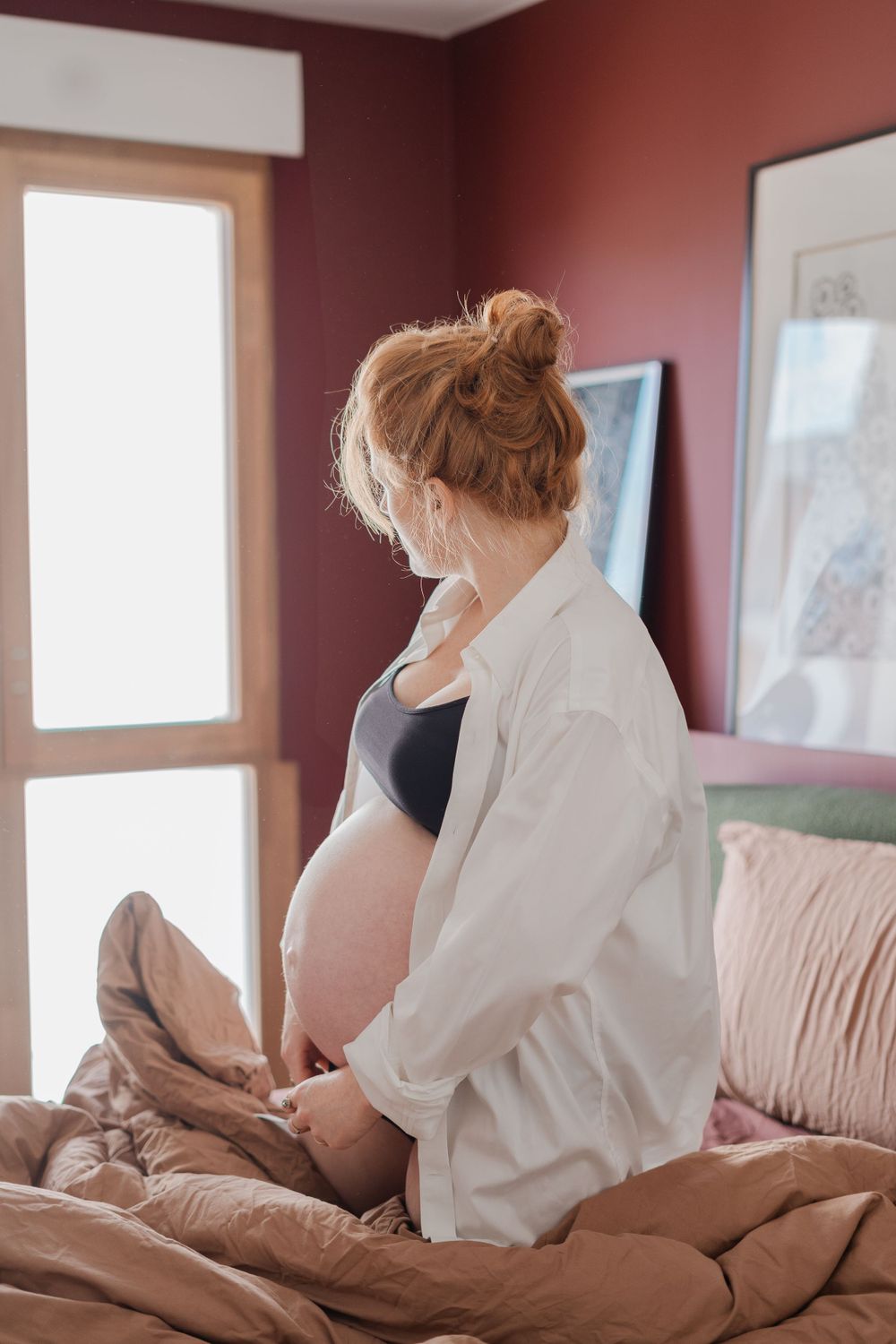 Photographe de grossesse maternité à poissy photographe grossesse yvelines photographe naissance paris