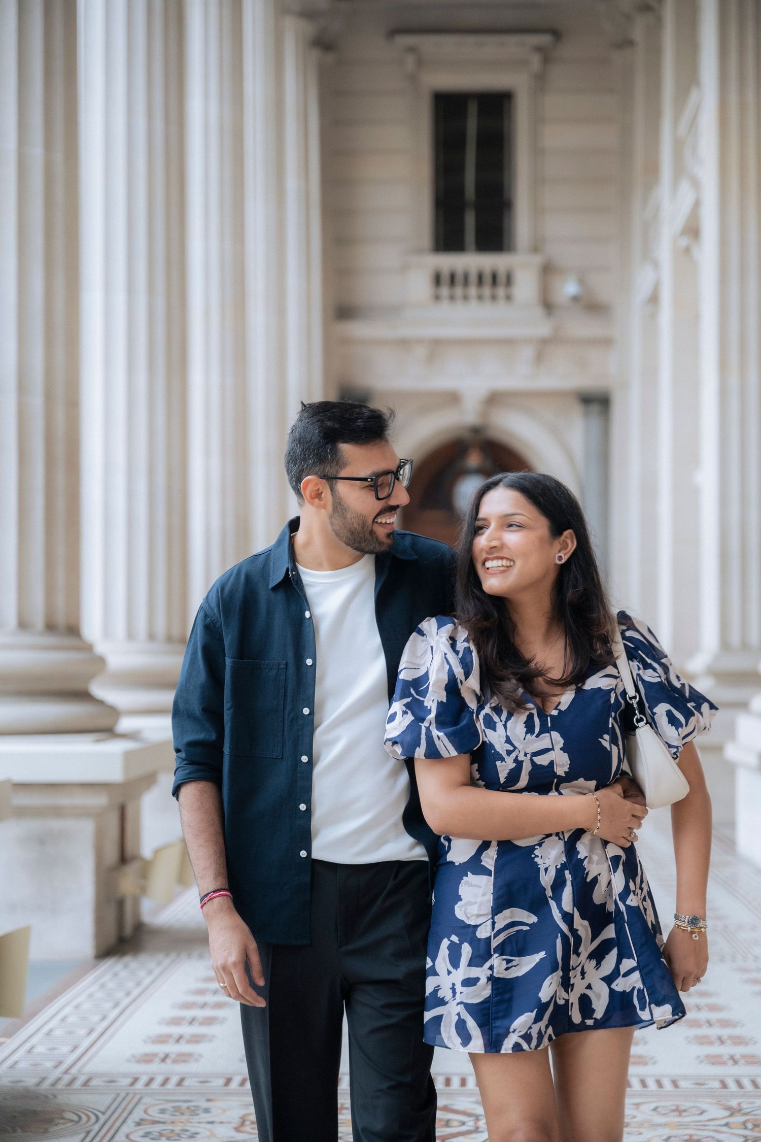 Relaxed couples session in Melbourne with candid moments, soft light, and authentic connection that tells a beautiful love story.
