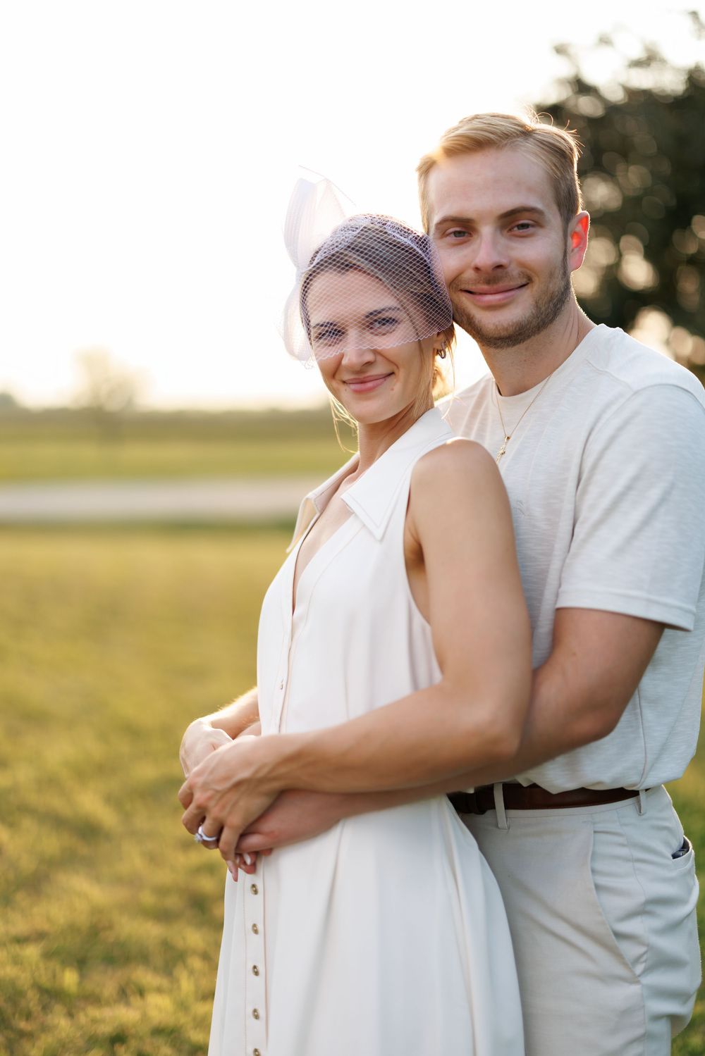 Outdoor wedding ceremony photographer