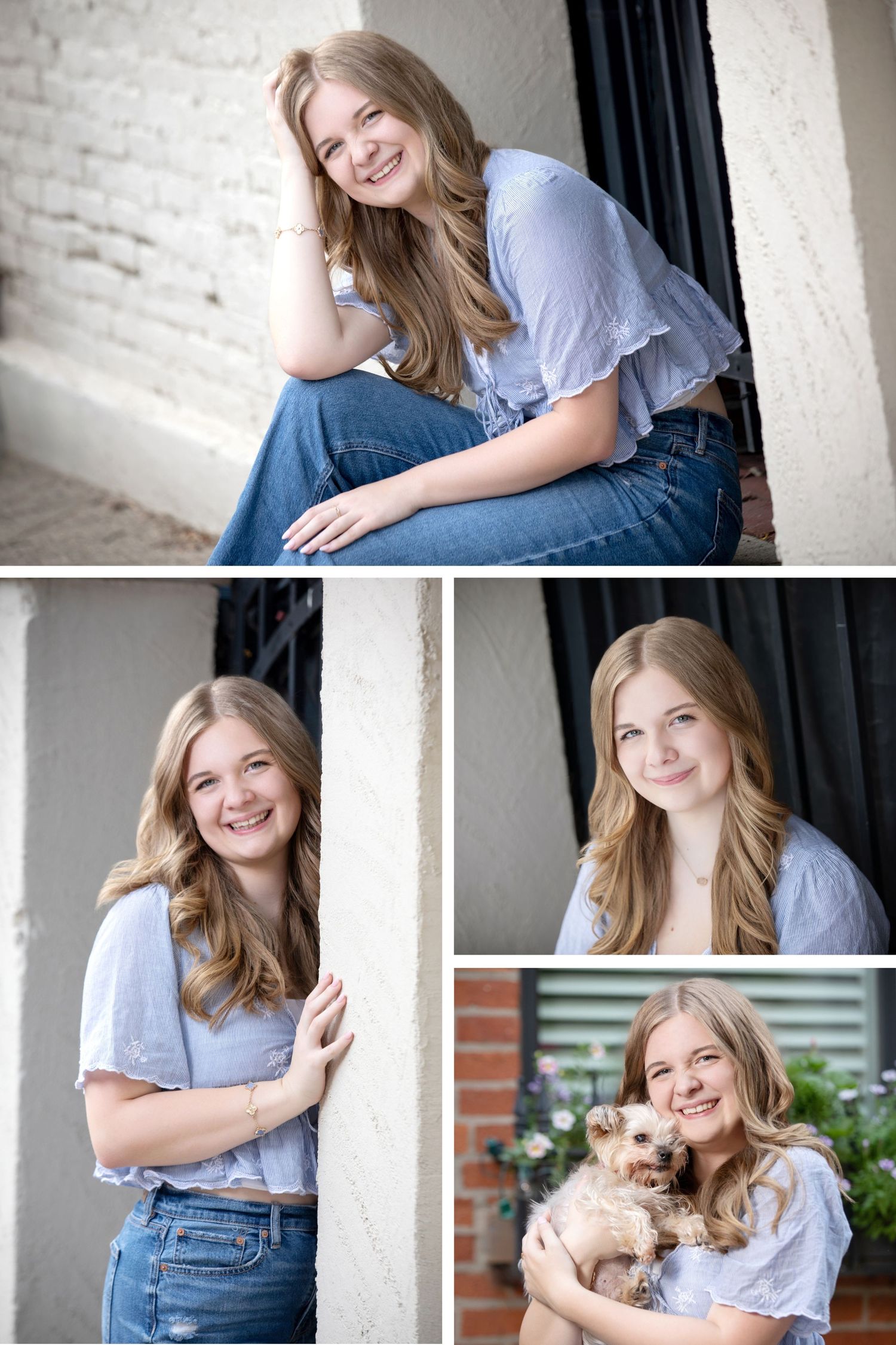 Olentangy senior pictures in German Village.  German Village senior pictures.  Downtown Columbus senior pictures. Urban senior pictures.
