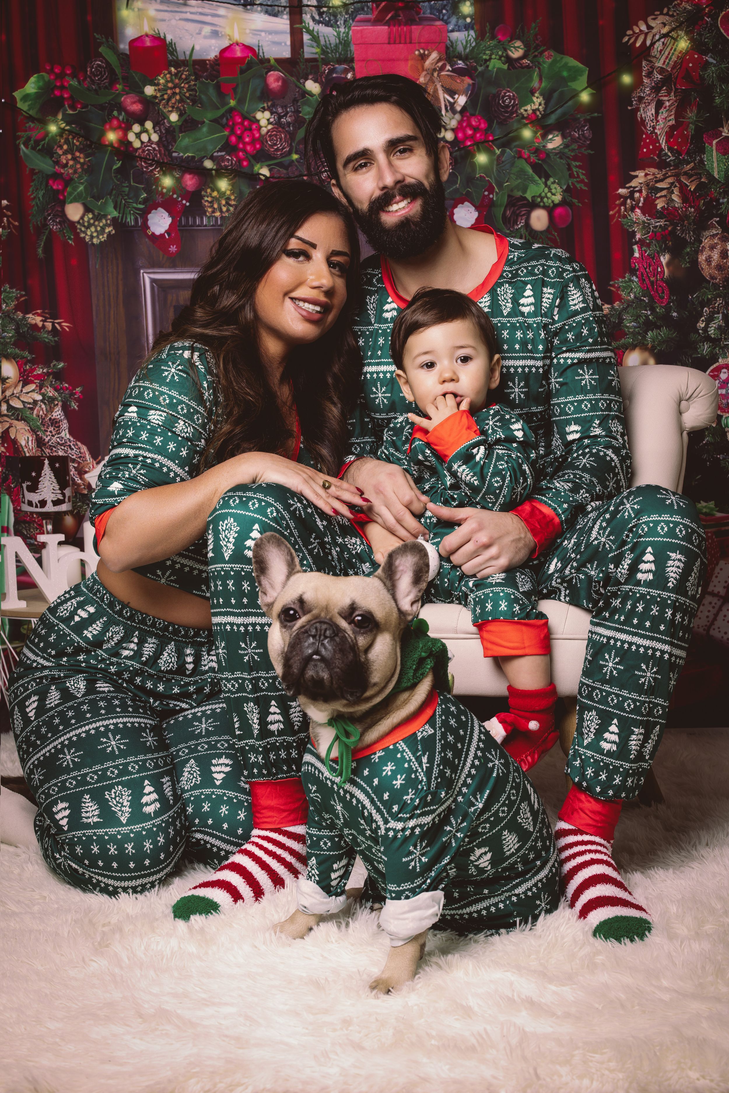 photo de famille Noël