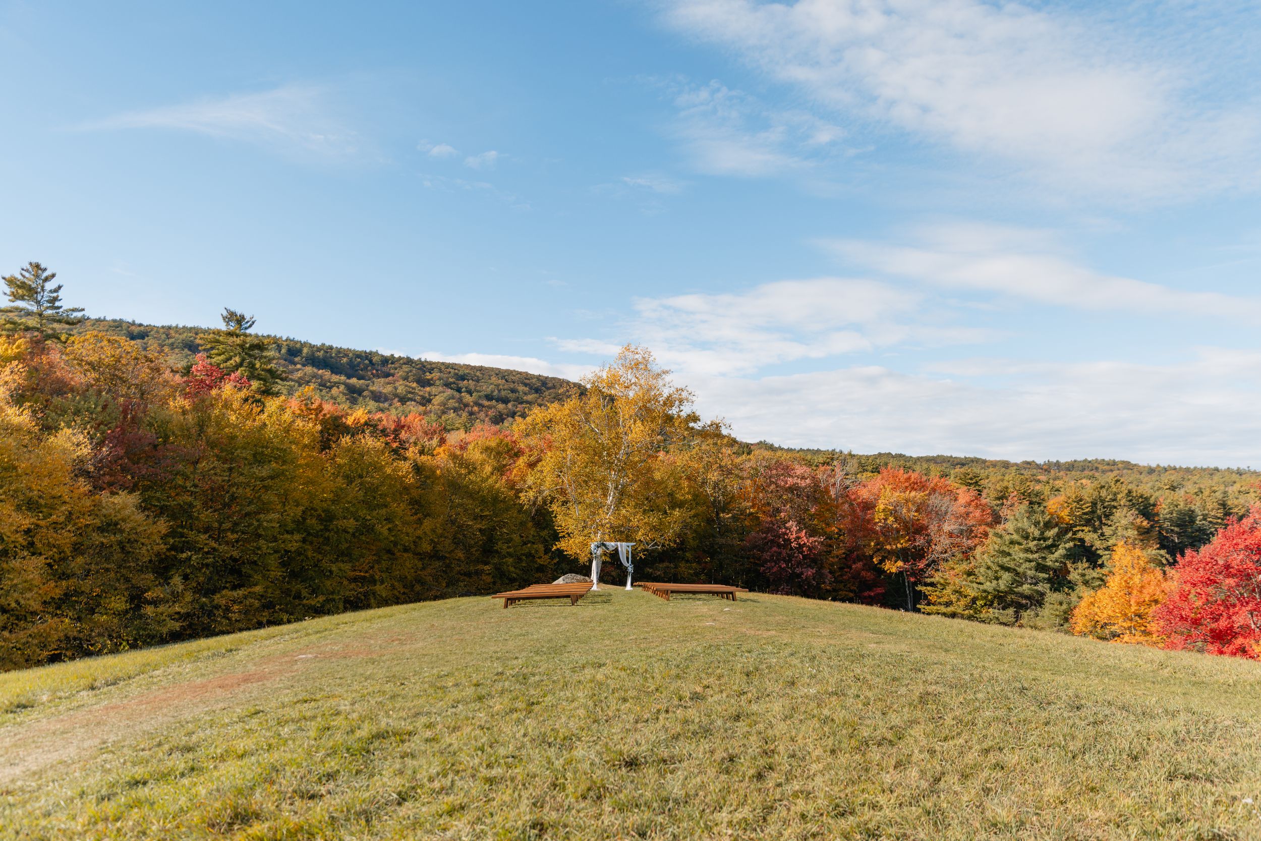Kitz Farm Wedding Photographer NH Southern NH Documentary Wedding Photographer NH Barn Wedding Venue Fall Wedding New England Foliage Field