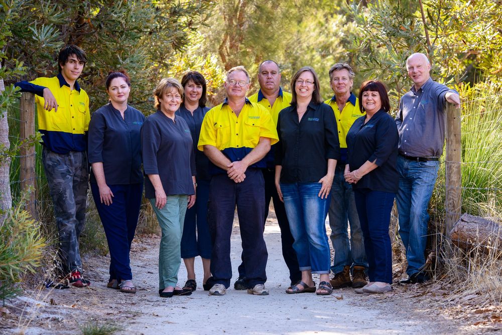 Business Group outdoor in bushland
