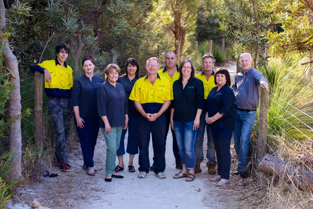 commercial branding group photo