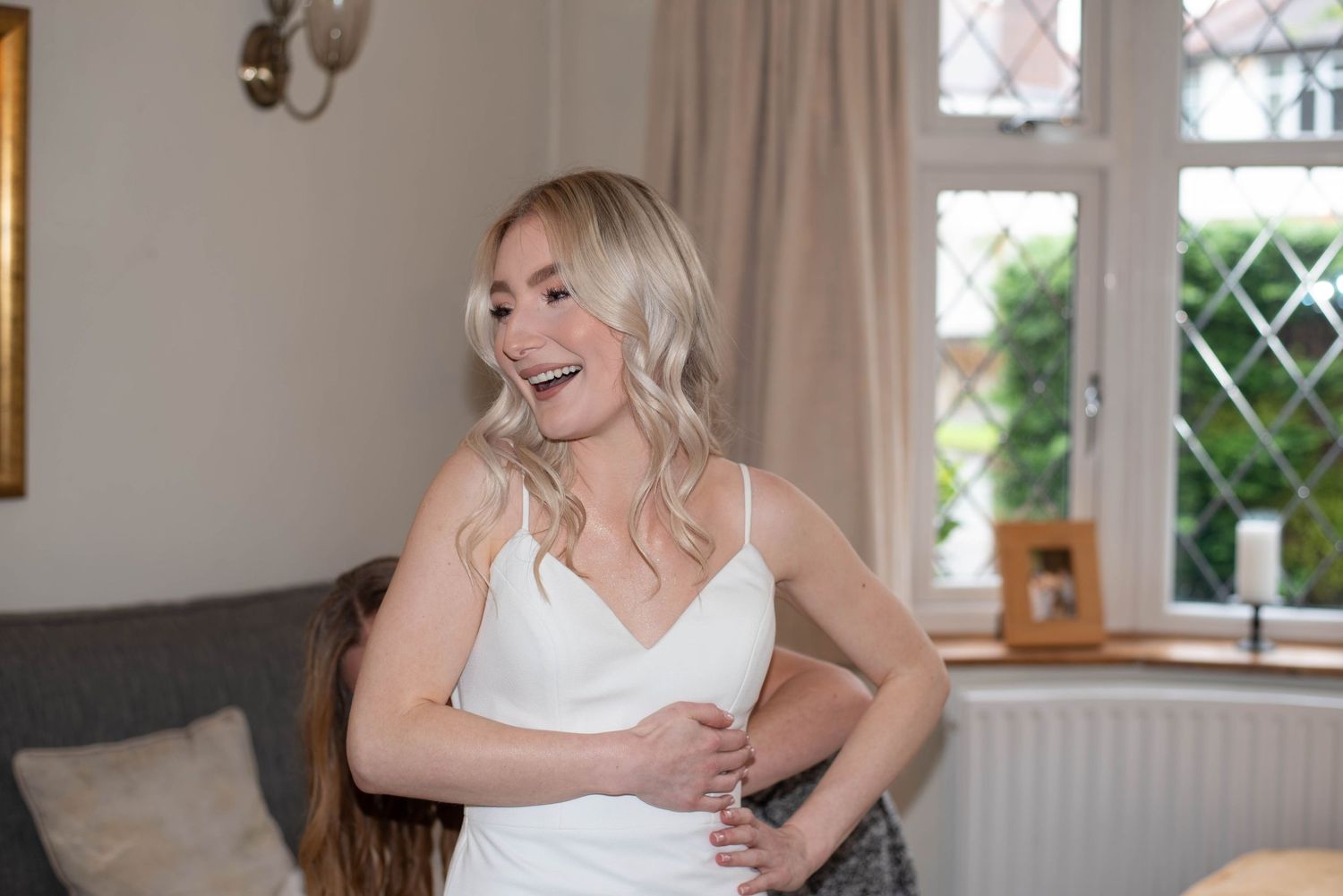 bridal morning prep