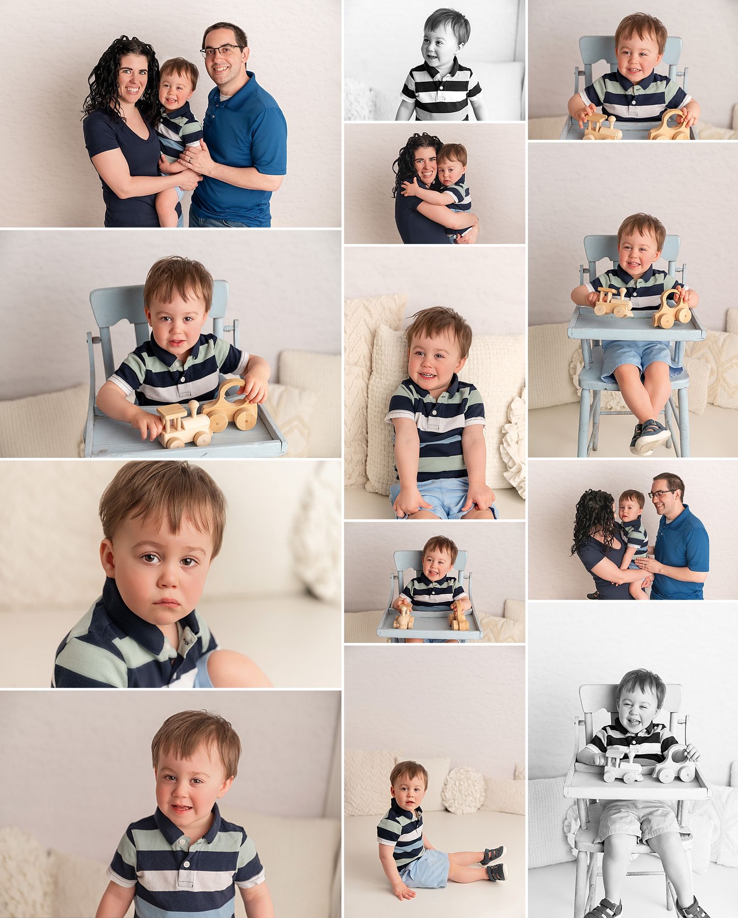 Photos of a noncooperative toddler that ended up great