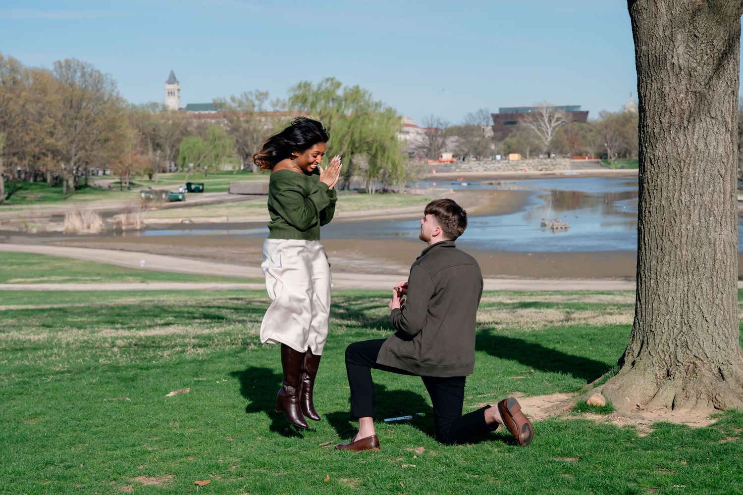 Washington DC Surprise Proposal Photographer
