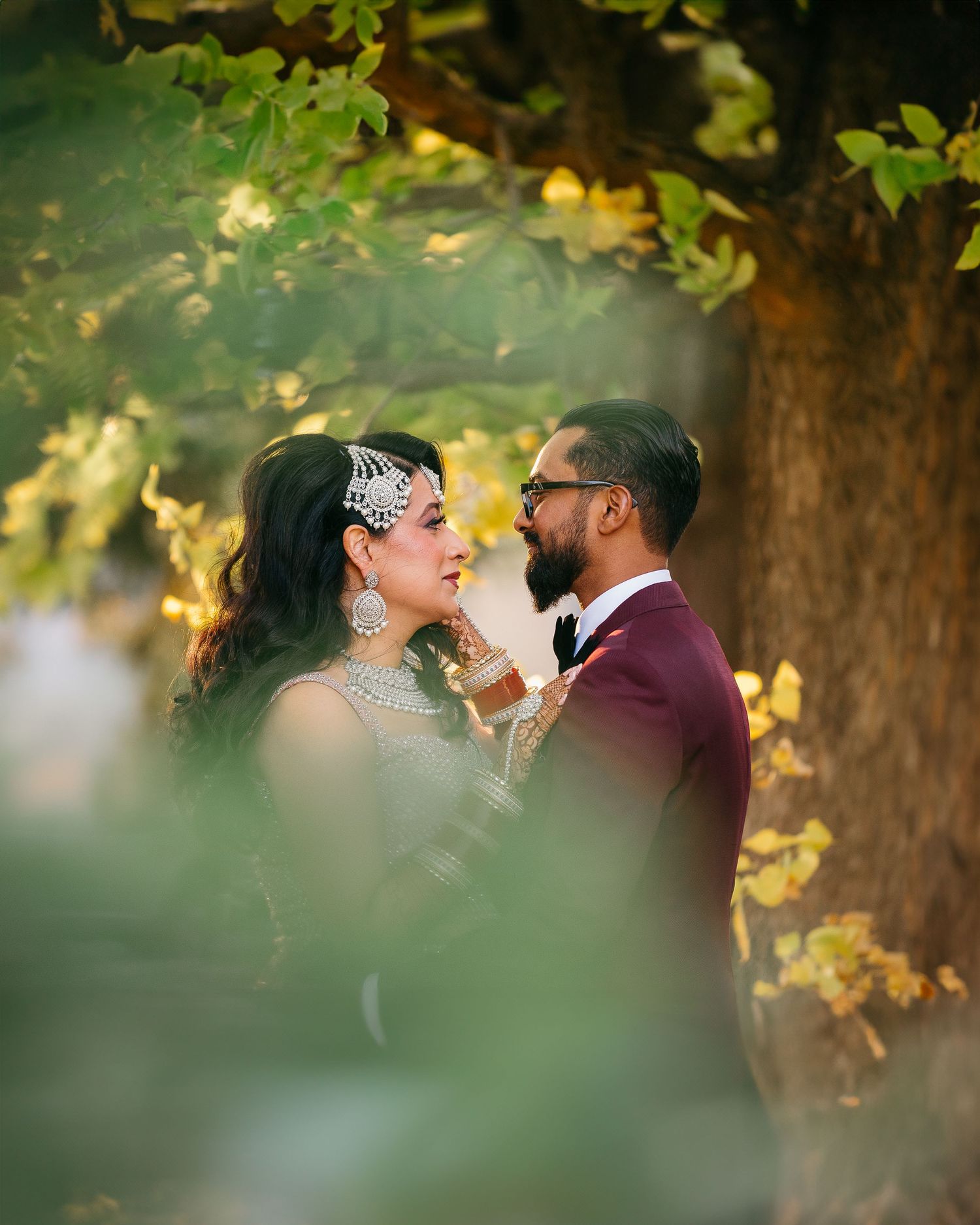 Amandeep and Rishi’s wedding album beautifully showcases their romantic journey, highlighted by a heartfelt proposal.