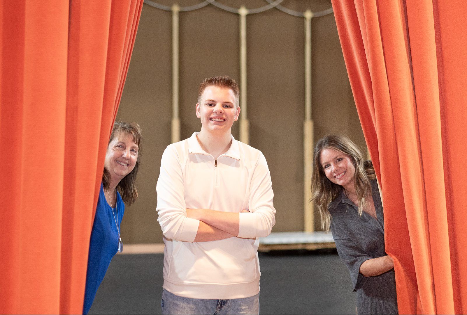 Bartlesville High Senior Guy Session in Theatre by Bartlesville Senior Photography Kristi Bray