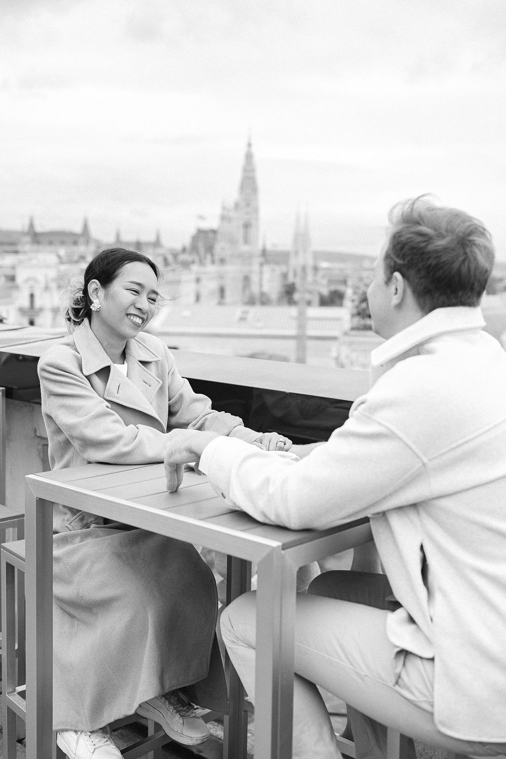 Romantic couple photoshoot in Vienna