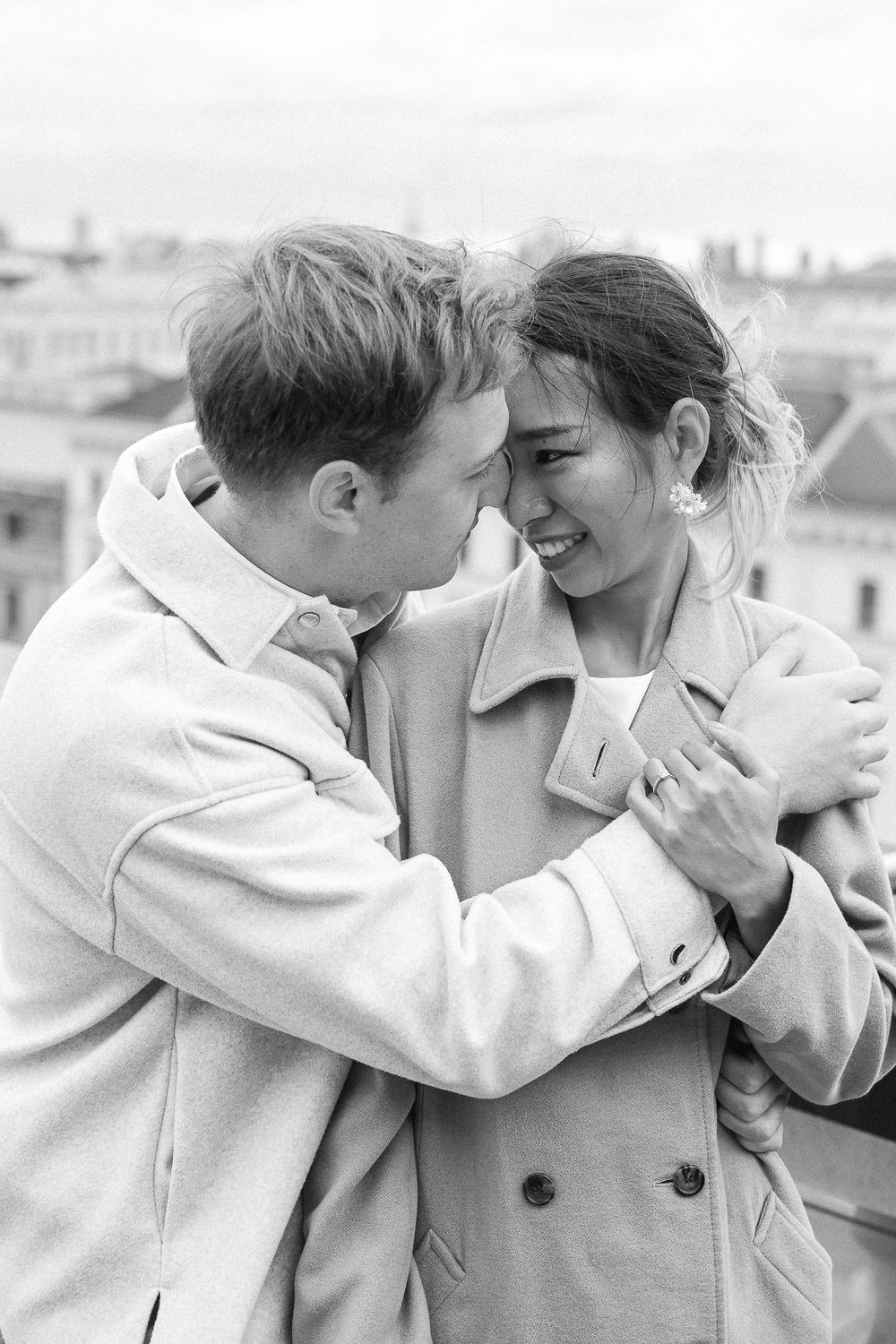 Romantic couple photoshoot in Vienna