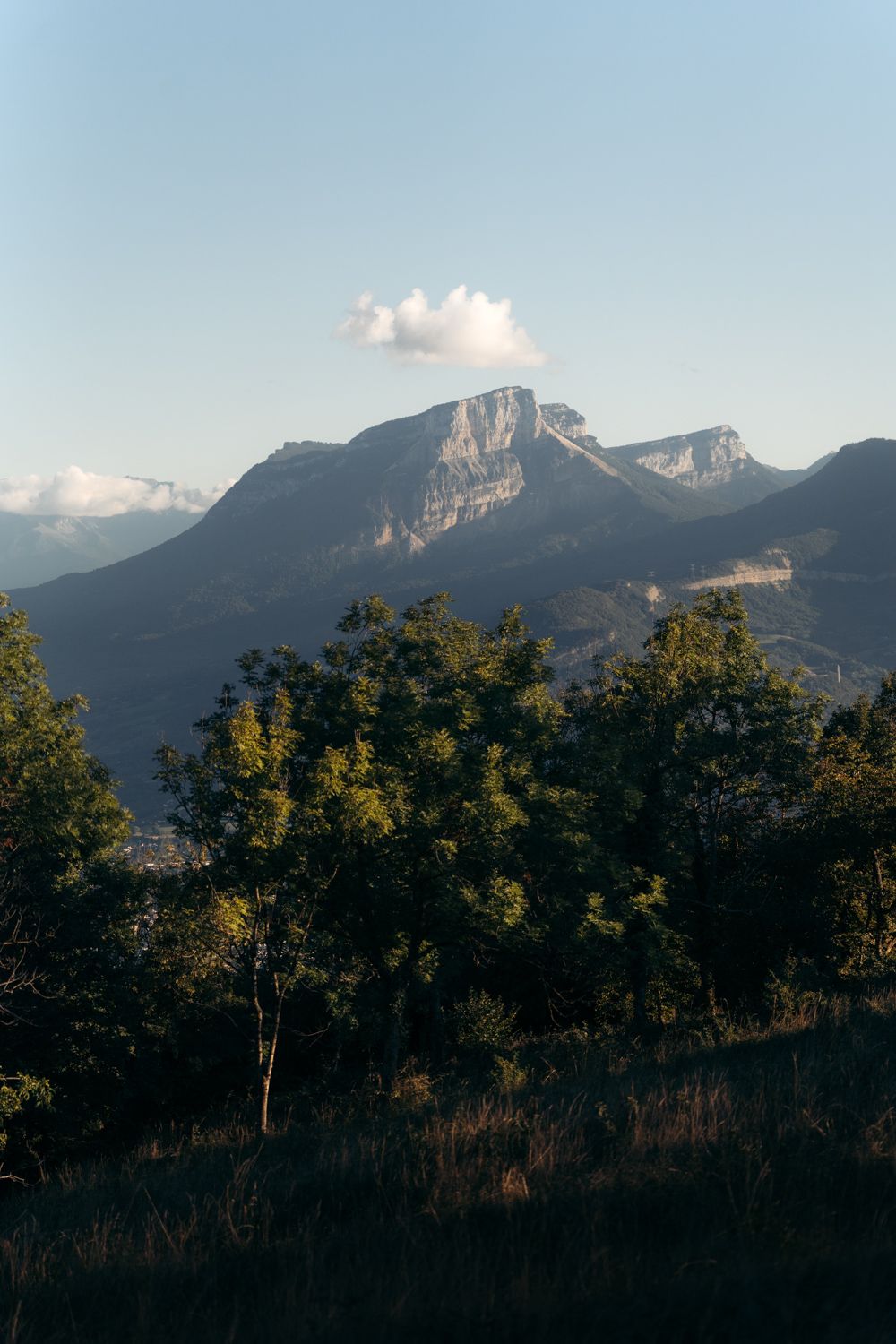 Mont-Granier à Chambéry depuis Vérel-Pradondran