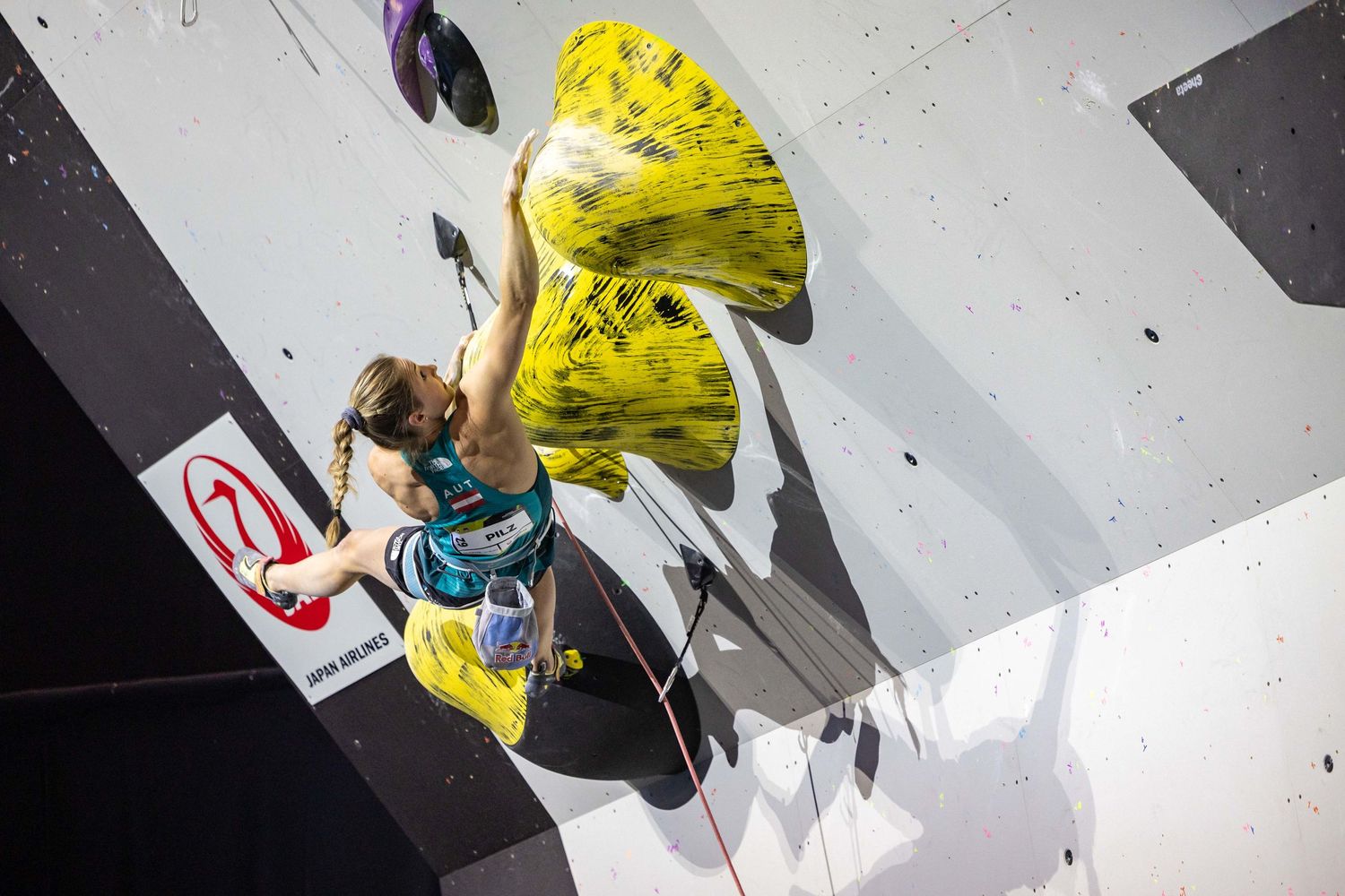 Sport climbing competition - photo by Jan Virt, Official World Climbing photographer