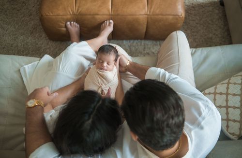 in-home newborn photography Queens