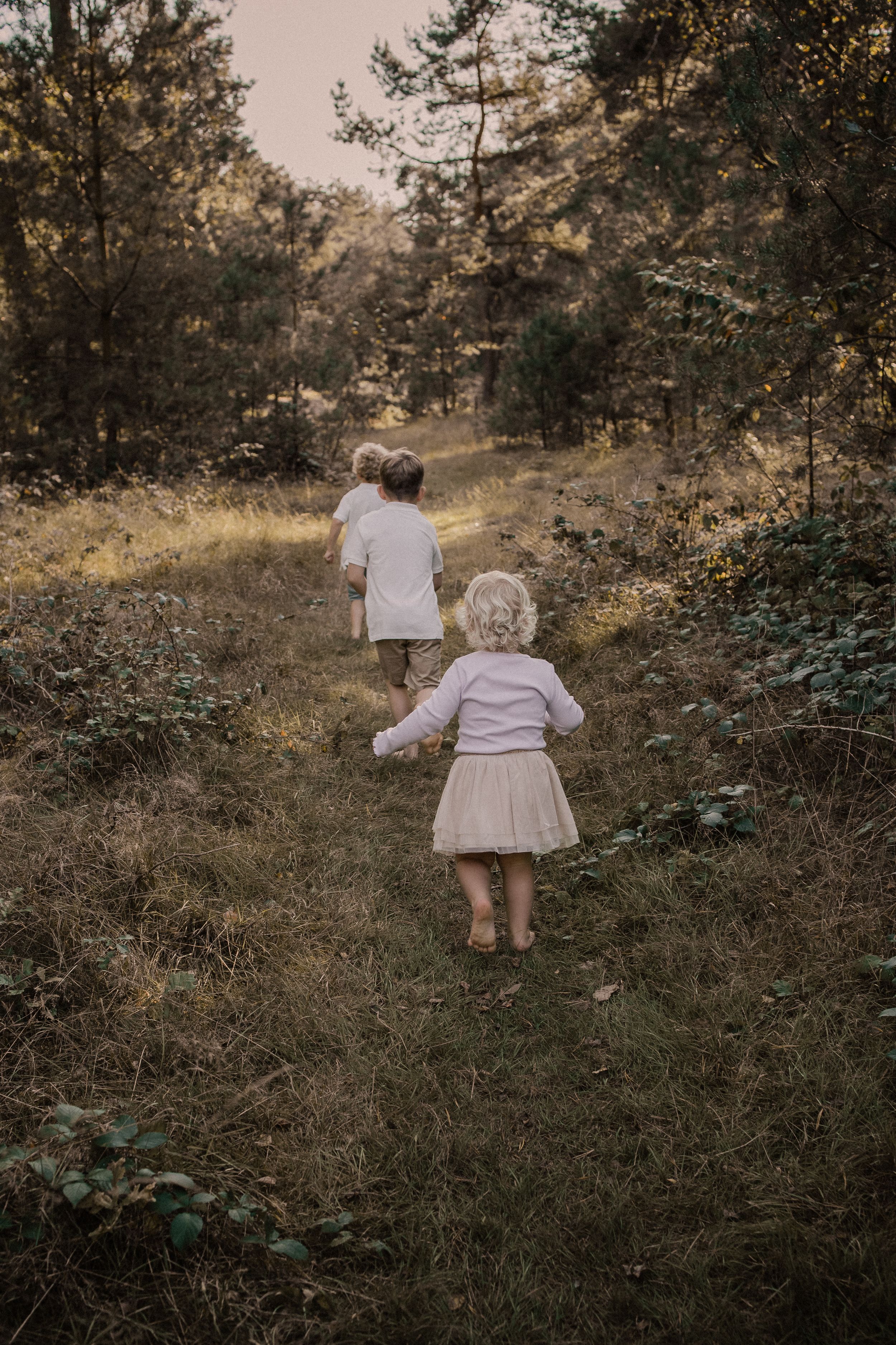 Kindershoot Met zonder jas