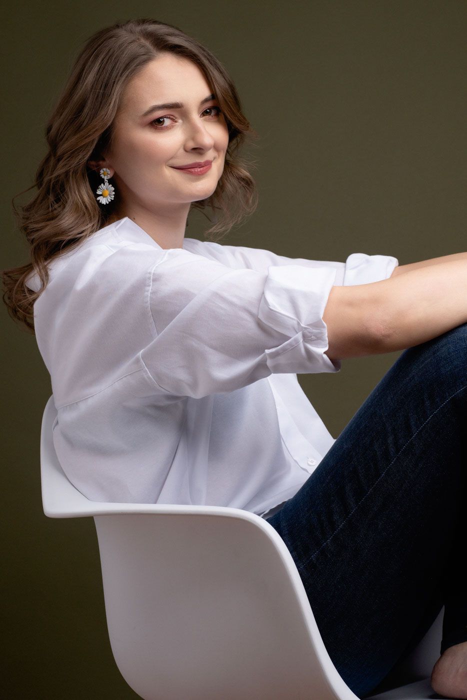 Portret personal branding, portret artistic in studioul Portretul Tau