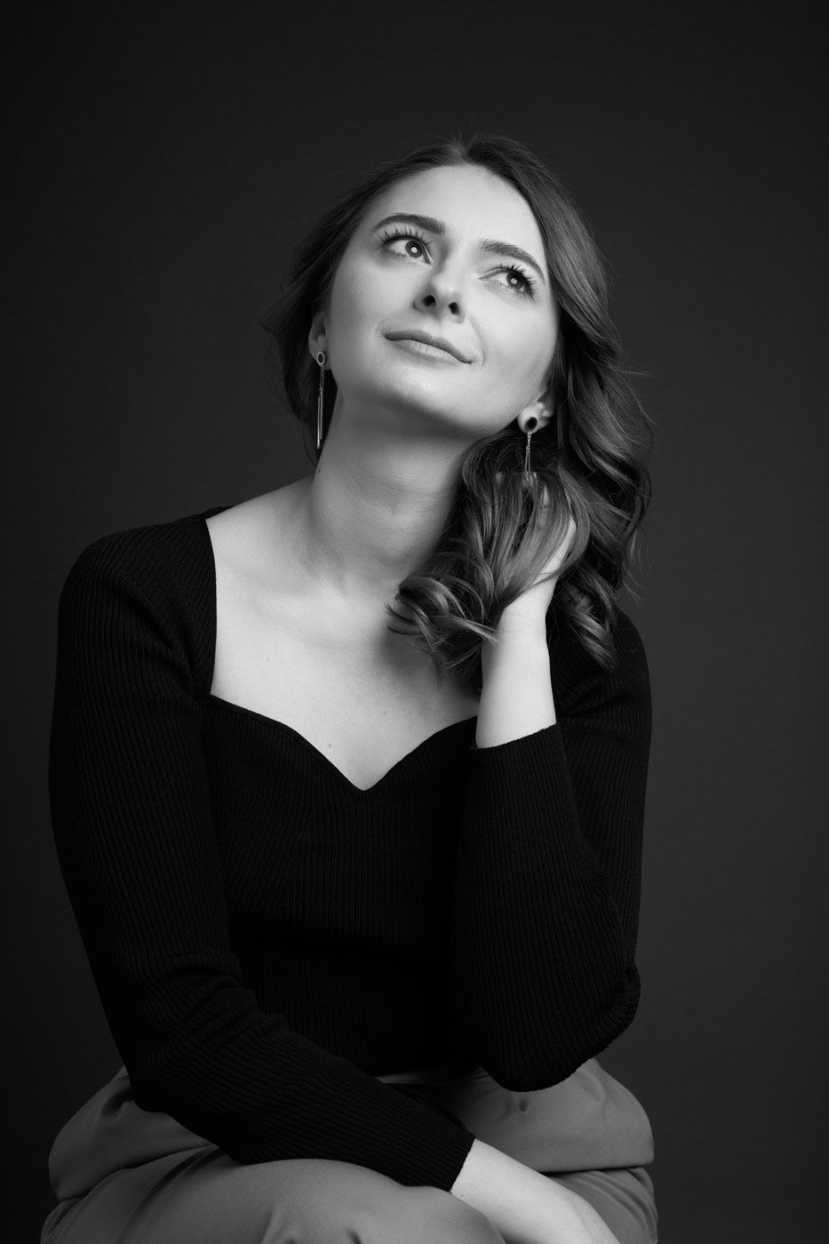 Portret personal branding, portret artistic in studioul Portretul Tau