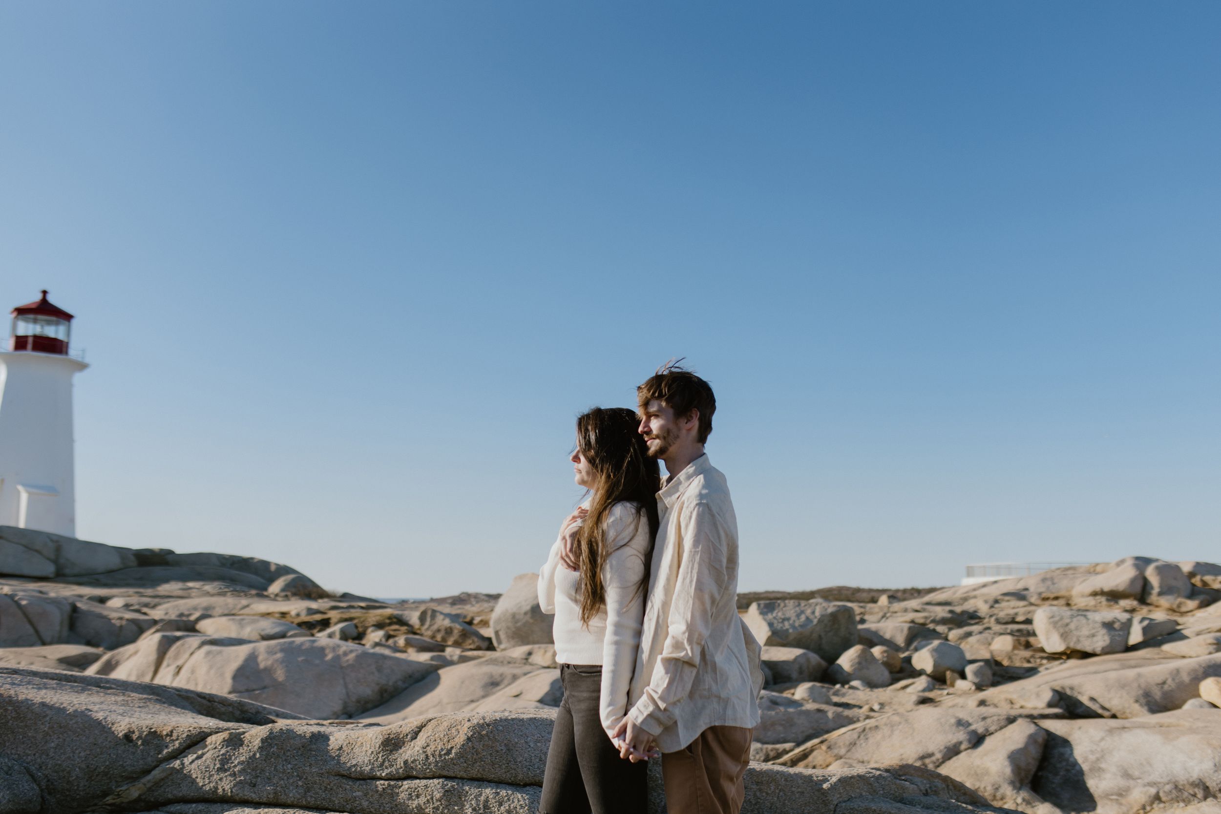 Peggy's Cove Sunset Couple's Session, Nova Scotia, Halifax Photographer, Nova Scotia Photographer