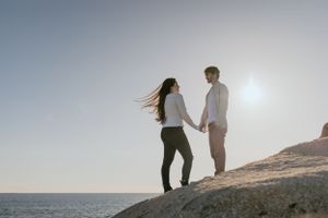 Peggy's Cove Sunset Couple's Session, Nova Scotia, Halifax Photographer, Nova Scotia Photographer