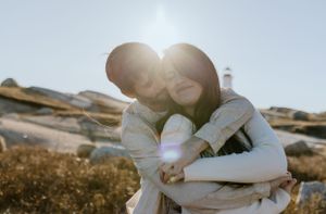 Peggy's Cove Sunset Couple's Session, Nova Scotia, Halifax Photographer, Nova Scotia Photographer