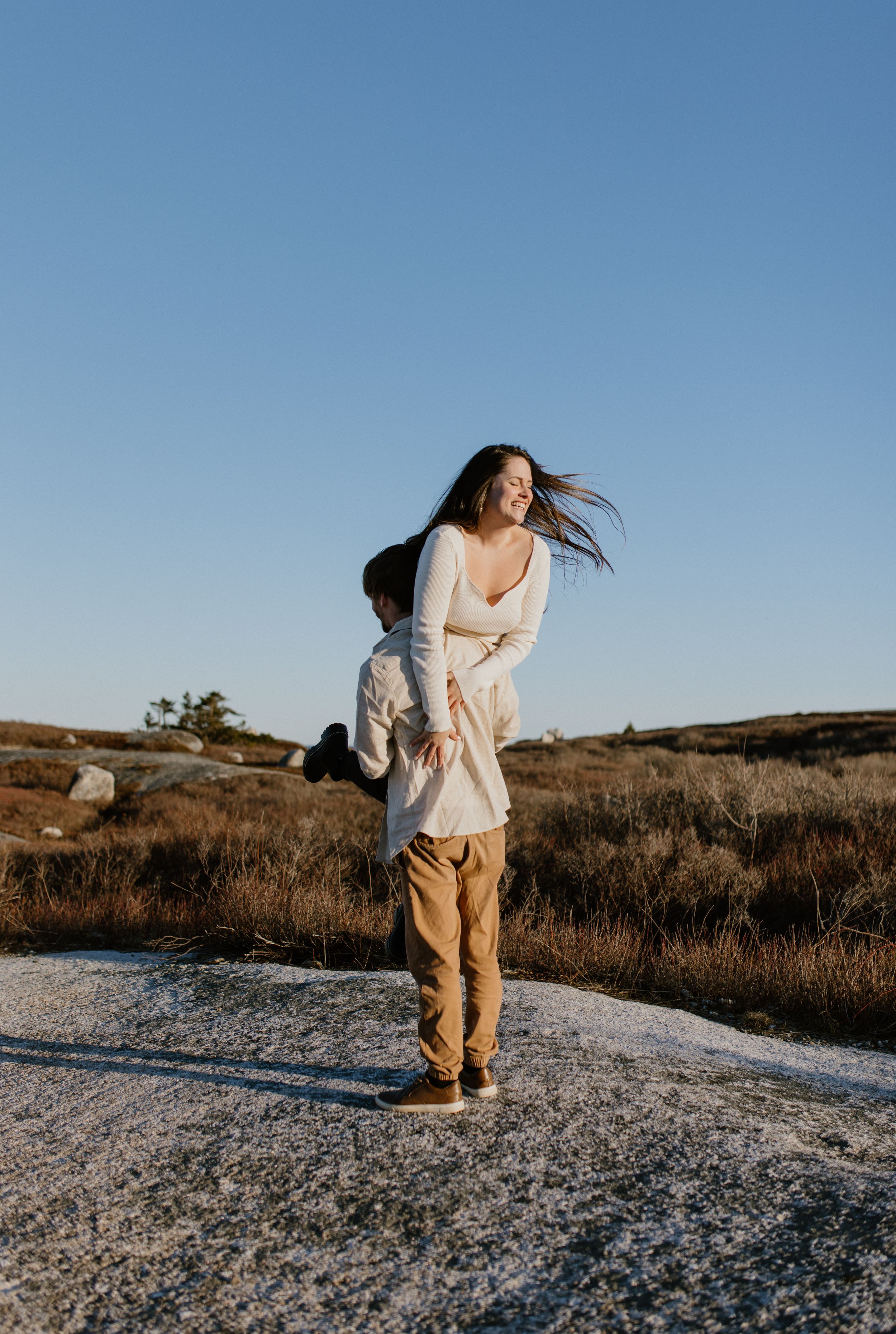 Peggy's Cove Sunset Couple's Session, Nova Scotia, Halifax Photographer, Nova Scotia Photographer